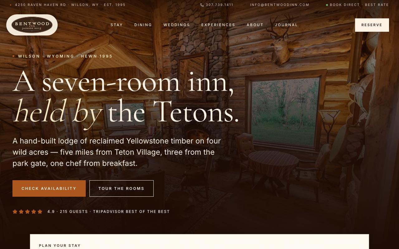 Bentwood Inn — built by BRCG