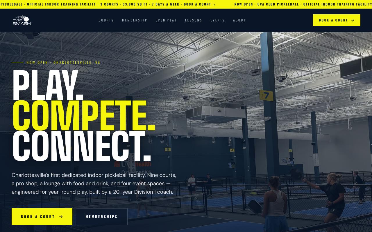 Cville Smash — built by BRCG