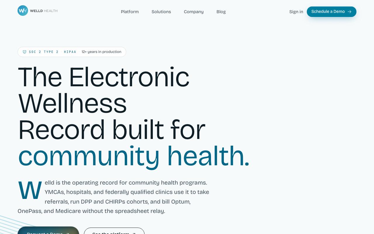 Welld Health preview
