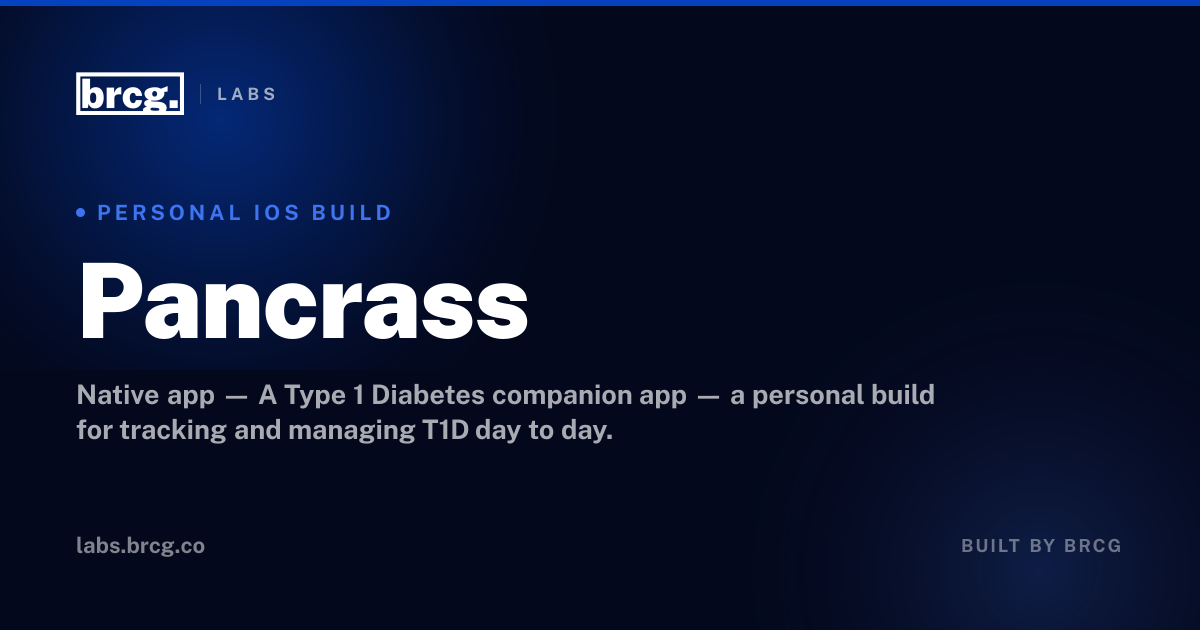 Pancrass — built by BRCG